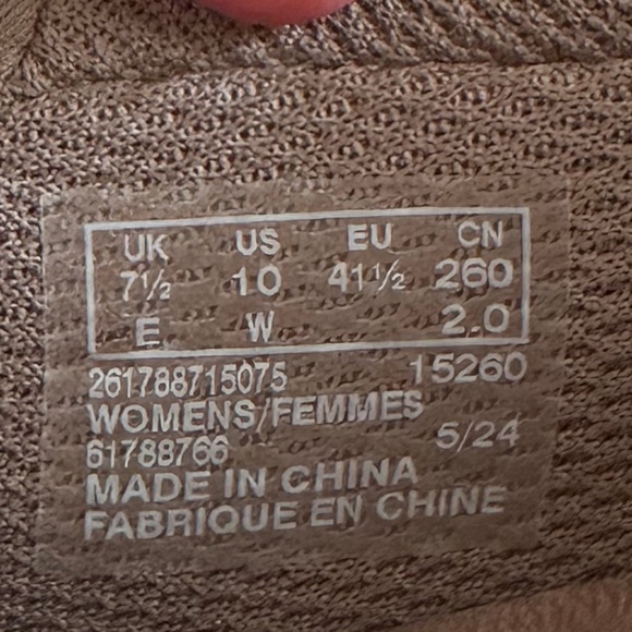 Clarks Women's Nature X Sky Waterproof Slip-On Sneakers Black Nubuck Leather 10 - Picture 13 of 14